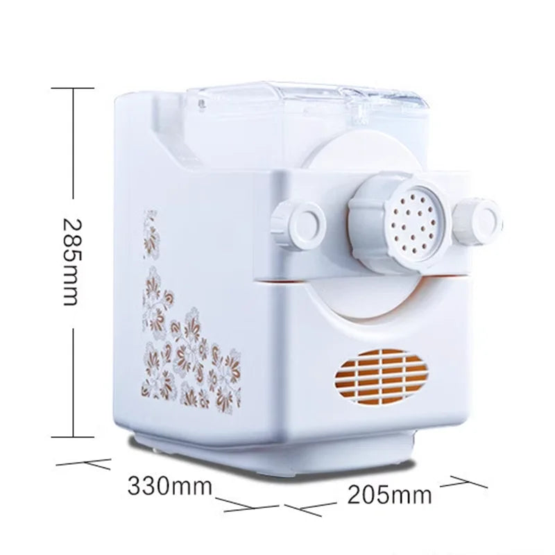 DIY Household Pasta Machine Fresh Pasta Machine Fully-Automatic Noodle Making Machine Electric Noodle Cutter Dough Machine