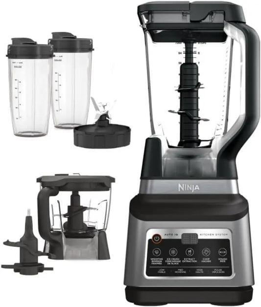 Bn801 Professional Plus Kitchen System With Auto Iq, 1400 Wp - Gray (Renewed)