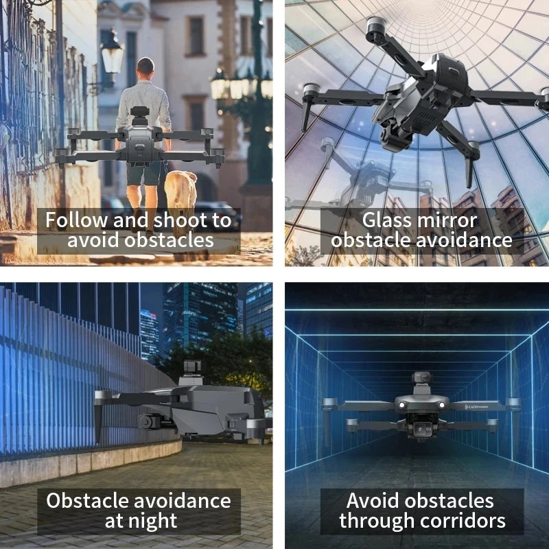 Big Sales now L600 PRO MAX GPS Drone Professional 4K 3-Axis PTZ HD Dual Camera Obstacle Avoidance Brushless Motor 5G WIFI RC Quadcopter Toys