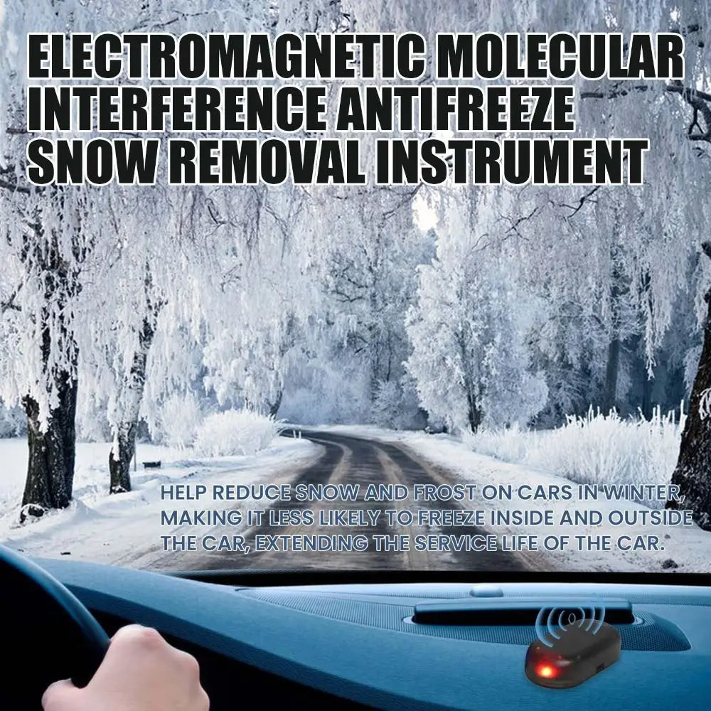Electromagnetic Molecular Interference Snow Removal Instrument Automatic Fast Car Snow Removal Anti-Freeze Defroster