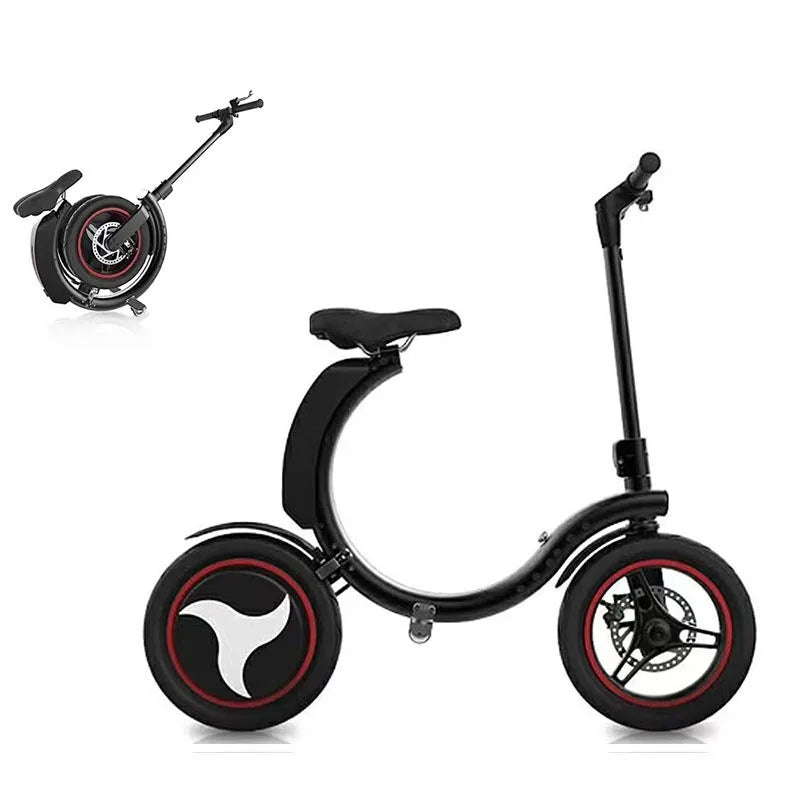 New 2025 Moped Folding Intelligent Mini Adults Electric Bike Lithium-ion Batteries Light and Convenient Electric Scooter