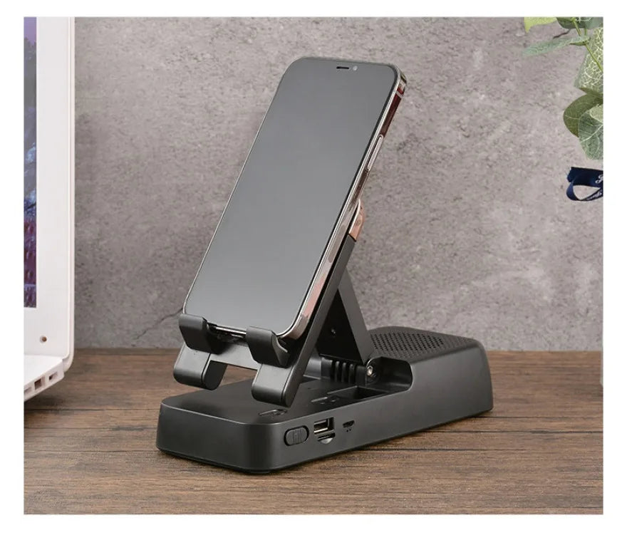 Multifunctional desktop cell phone stand lazy tablet with bluetooth sound desktop stand