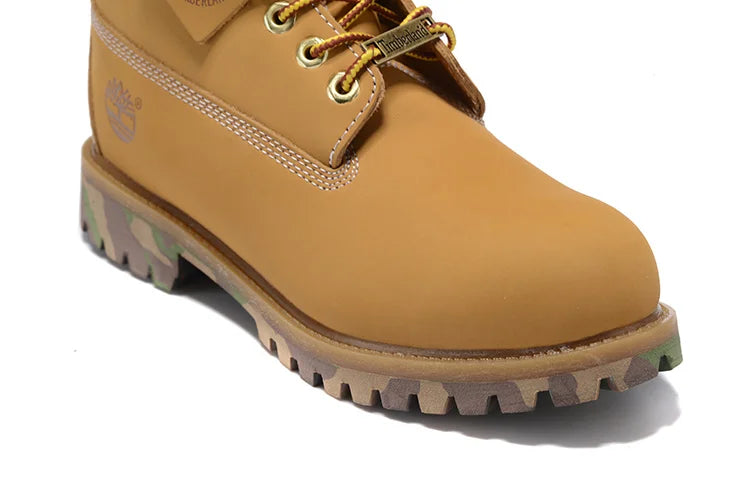 NEW 2024 TIMBERLAND Men Unique 10061 Camouflage Anti-Slip Bottom Boots Men's Male Leather Ankle Wheat Yellow Hiking Shoes 40-45  WE OFFER 10% OFF FOR ANY PURCHASES