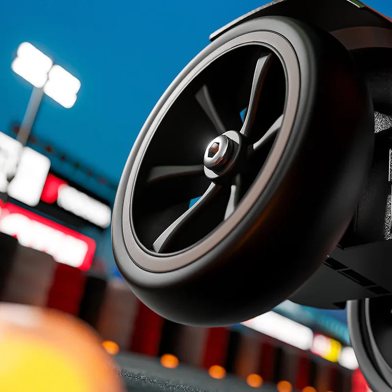 New Electric Racing Go Kart Foldable Design with Remote Control & Music, No installation required