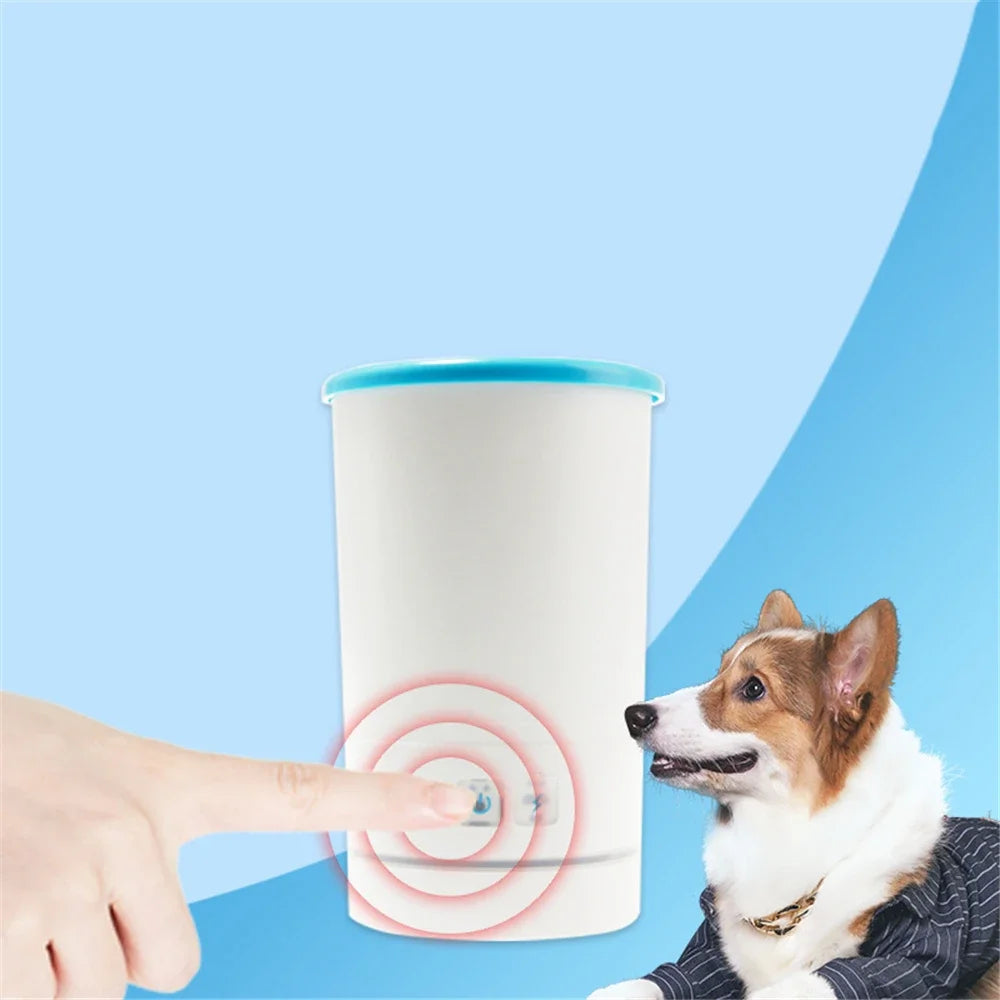 Pet Foot Cleaning Cup Quickly Wash Low Noise Dog Cat Washer Paw Cleaner 3.7V Automatic Electric Portable Pet Cleaner Accessories