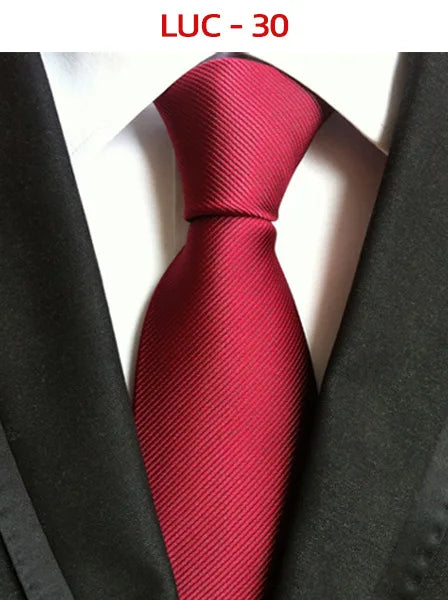 8cm Men's Tie Silk Plaids Floral Luxury Necktie Striped Ties For Men Business Formal Dresses Wedding Accessories Boy Tie