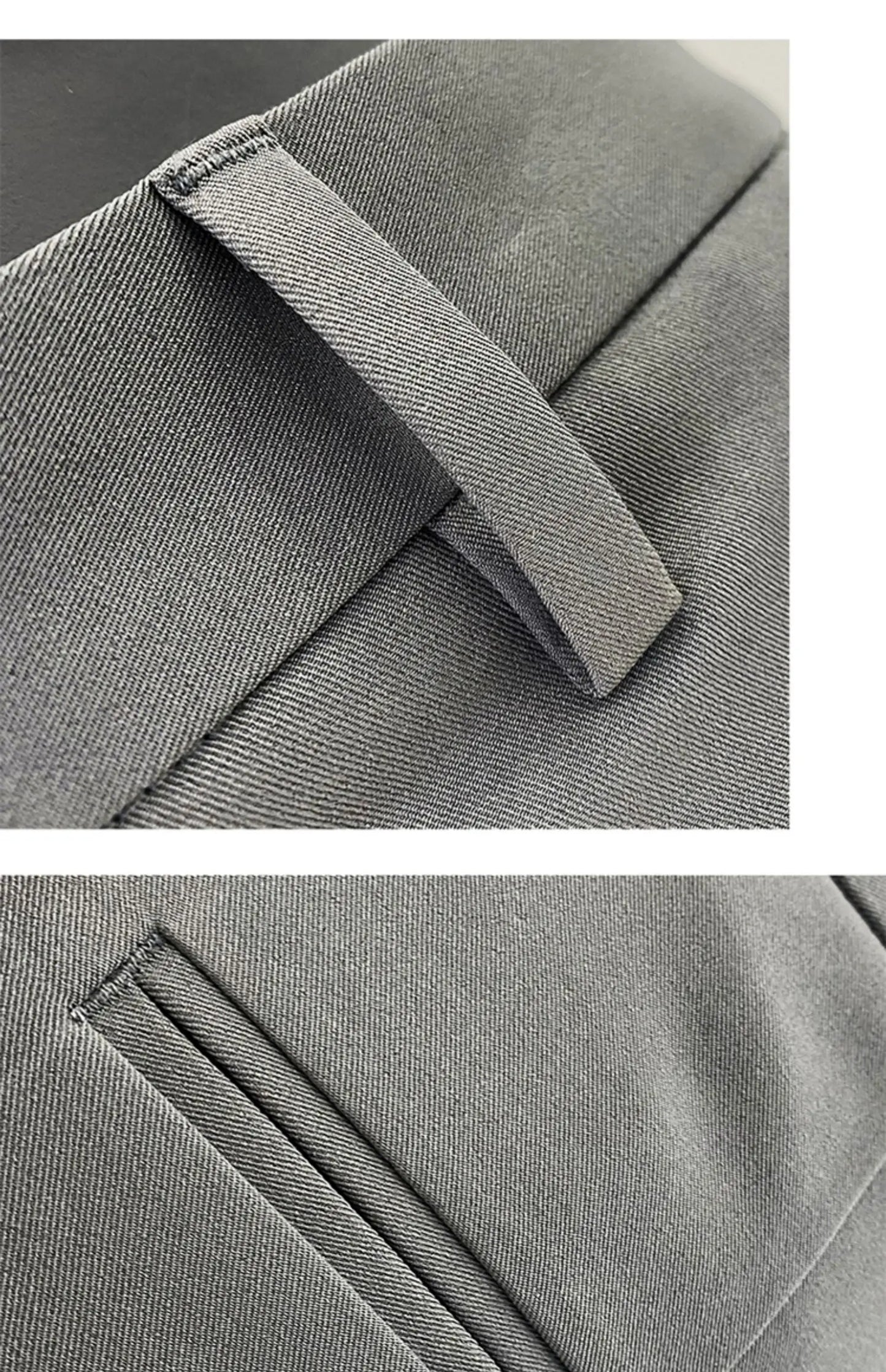 Men Suit Pants Formal Trousers Pantalone Hombre Stretch Slim Solid Color Casual Dress Full Length Pants Fashion New Men Clothing- FREE Laptop Stand is offer if you buy a pant