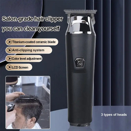 Hair Clippers For Hair Salons Professional Electric Hair Clippers kit for Men Cordless Clippers Hair Trimmers Grooming Set 1/2PC