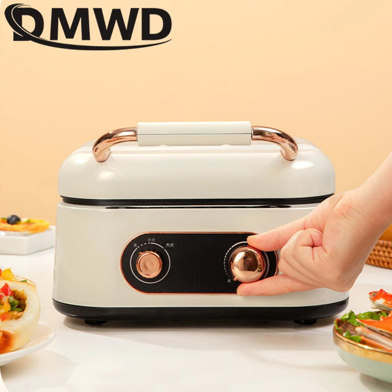 New 2024-2025 110V Multifunction Electric Baking Pan Deepen Cooker Double-side Heating Thick Pancake Machine Hot Pot Barbeque Steak Frying Pan