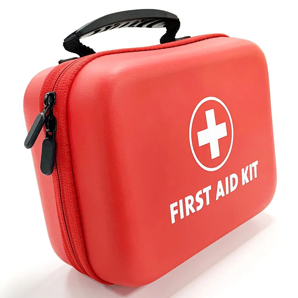 AMAZONY  Waterproof PU First Aid Bag Empty for Outdoor Travel Car Home Emergency Survival Household Camping Small Medical Box