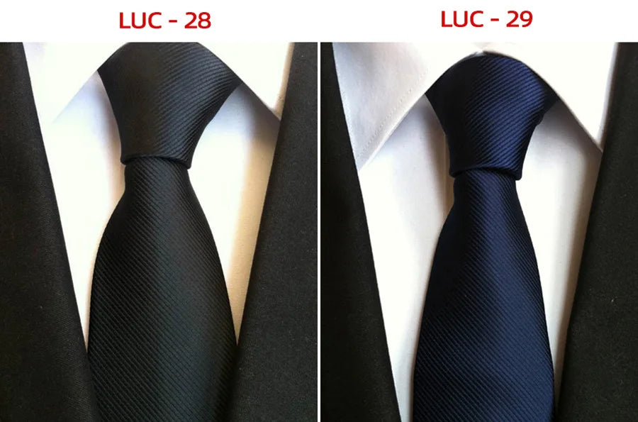 8cm Men's Tie Silk Plaids Floral Luxury Necktie Striped Ties For Men Business Formal Dresses Wedding Accessories Boy Tie