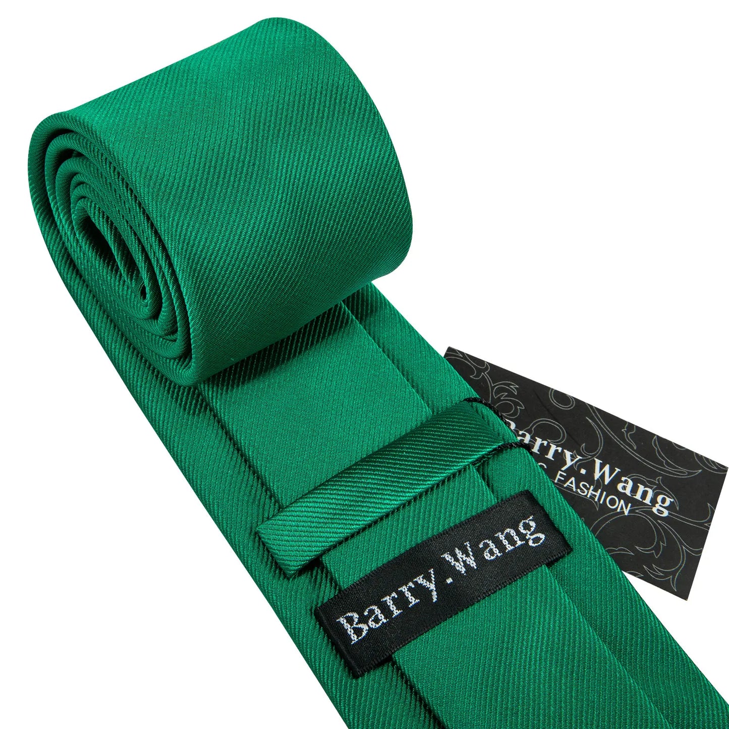 Amazony Epic Green Silk Mens Tie Hanky Cufflinks Set Mint Grass Teal Bottle Sage Pea Green Necktie For Male Wedding Business Party