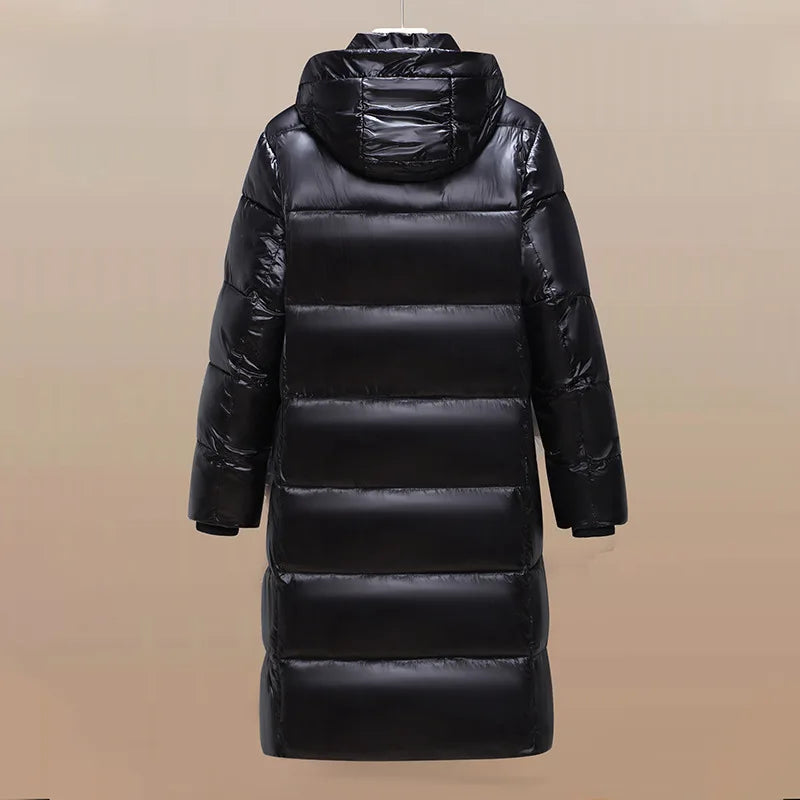 Men Winter Fashion Casual Thicken Windproof Hooded Parkas Jackets Men Winter Warm Loose Detachable Hat Men's Parkas