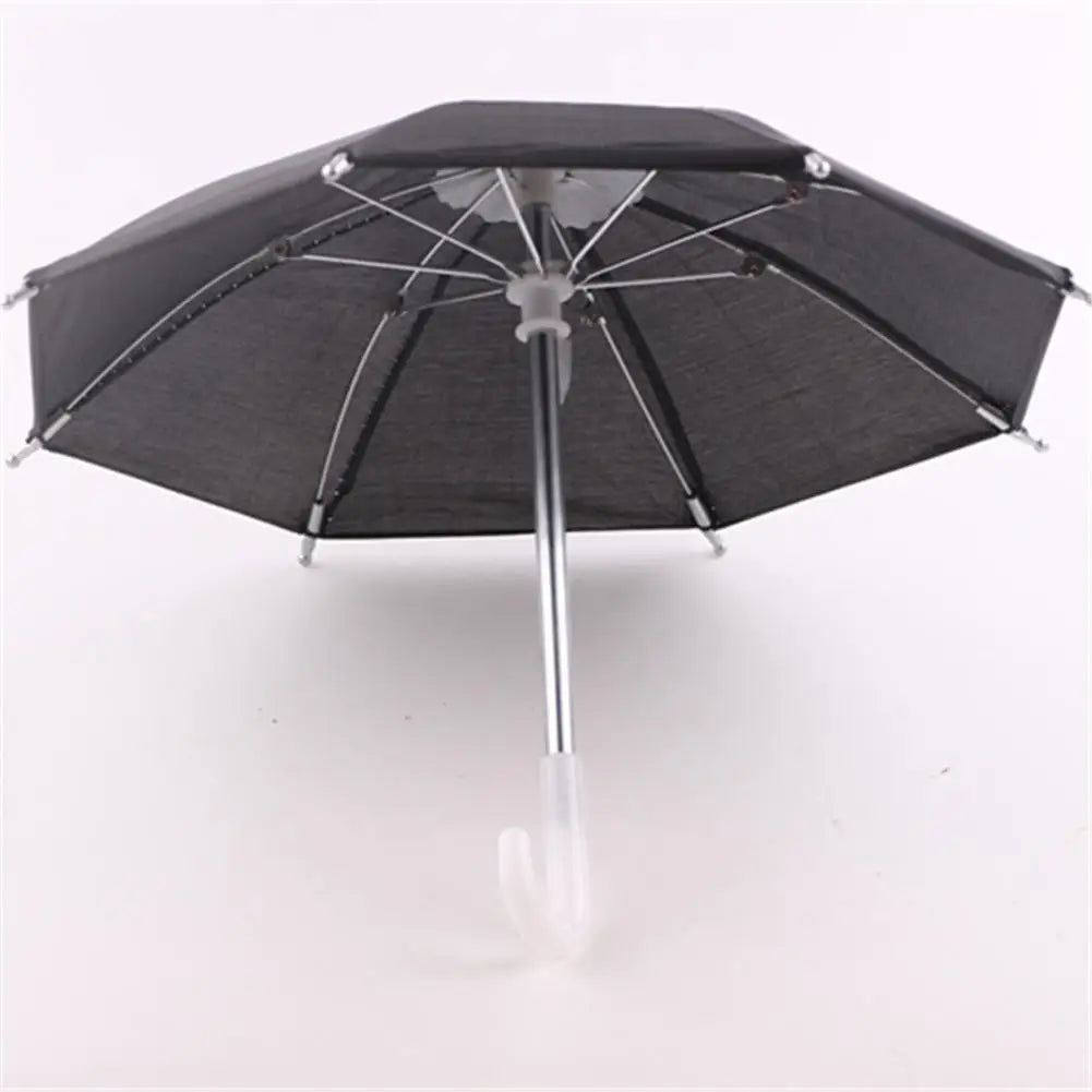 Mini Umbrellas Doll's Toys Girls Doll Rain Umbrella Play Toy Photography Prop Cute Open Close Dollhouse Umbrella Figurines