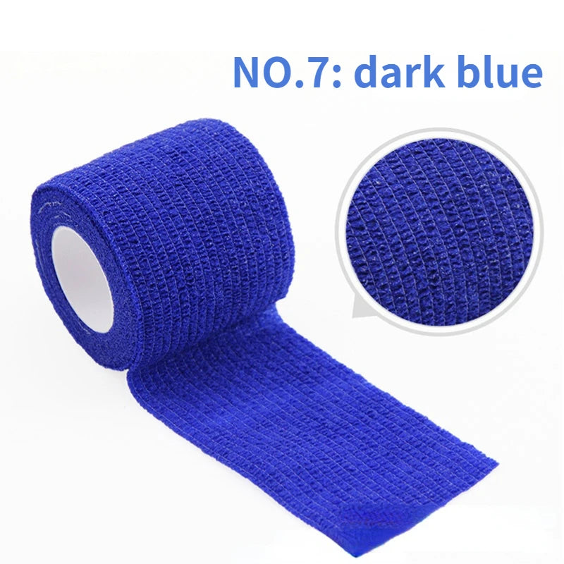 Sports Bandage Elastic Elastoplast Self Adhesive Tape Protect Wrist Palm Finger Arm Shoulder Knee Ankle Pets Leg  Safety