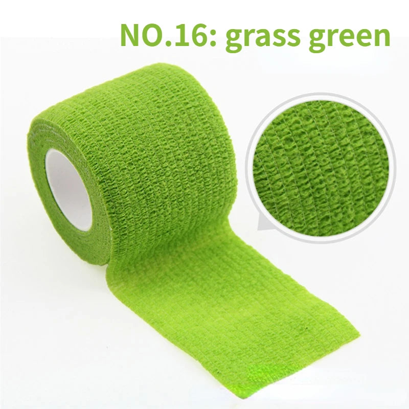 Sports Bandage Elastic Elastoplast Self Adhesive Tape Protect Wrist Palm Finger Arm Shoulder Knee Ankle Pets Leg  Safety