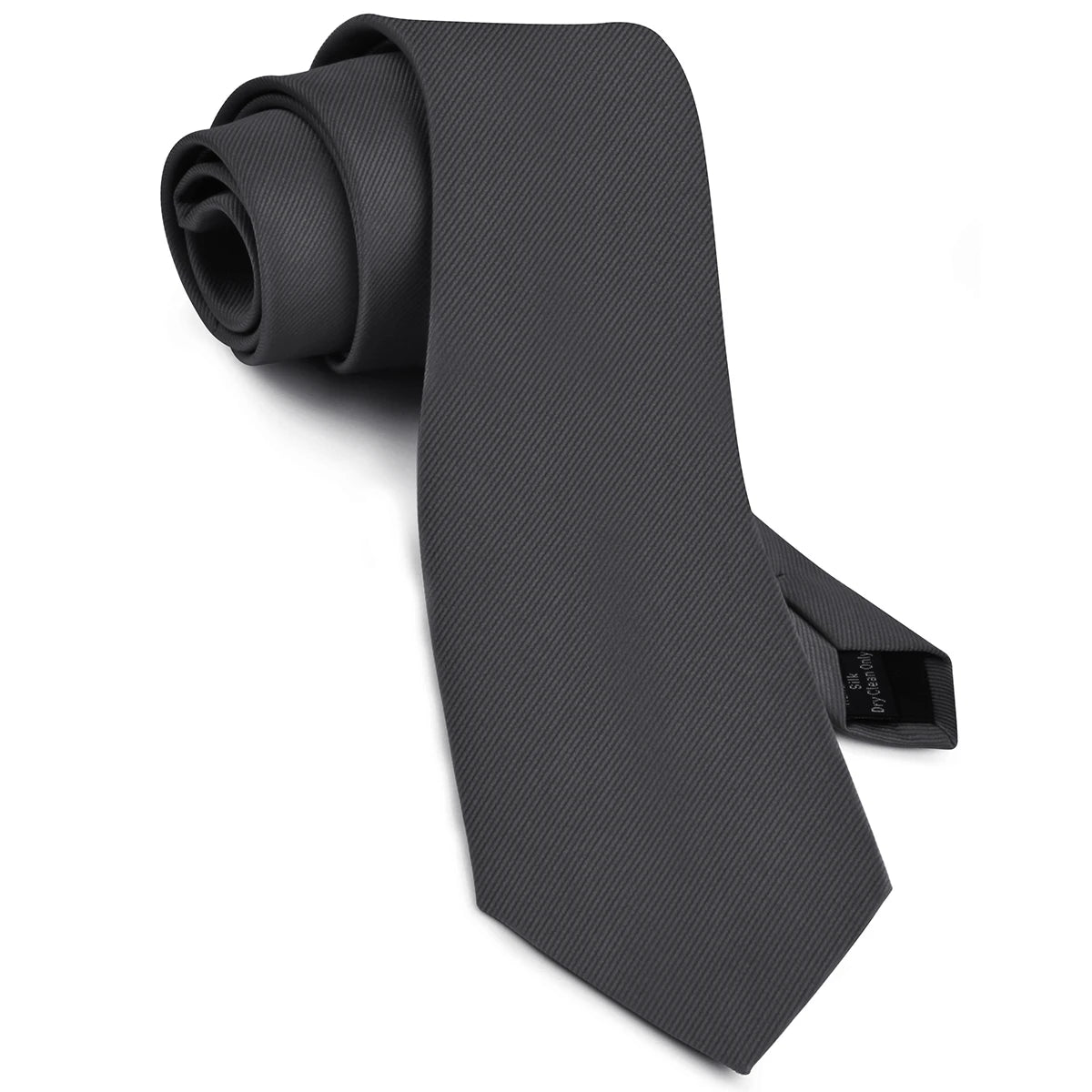 Ricnais New Arrival 2026 Classic Mens Tie Silk 8cm Formal Necktie Solid Gold Red Yellow Ties For Man Business Wedding Gift Party