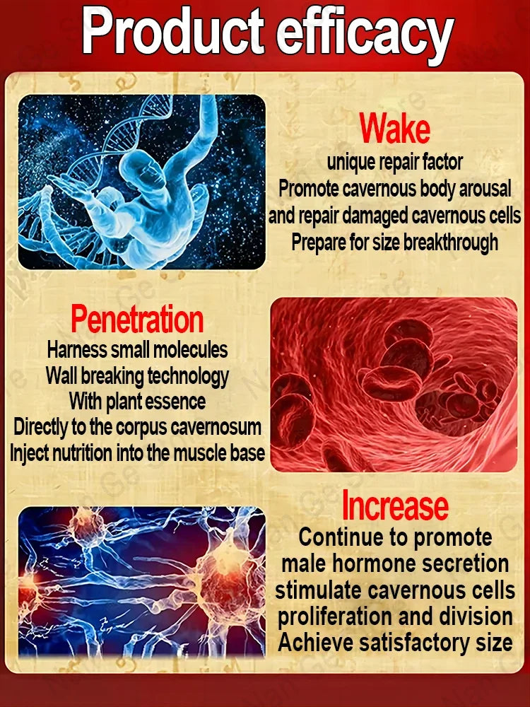 Powerful health benefit Let your lower body be like a giant dragon, strong and powerful, and completely conquer her