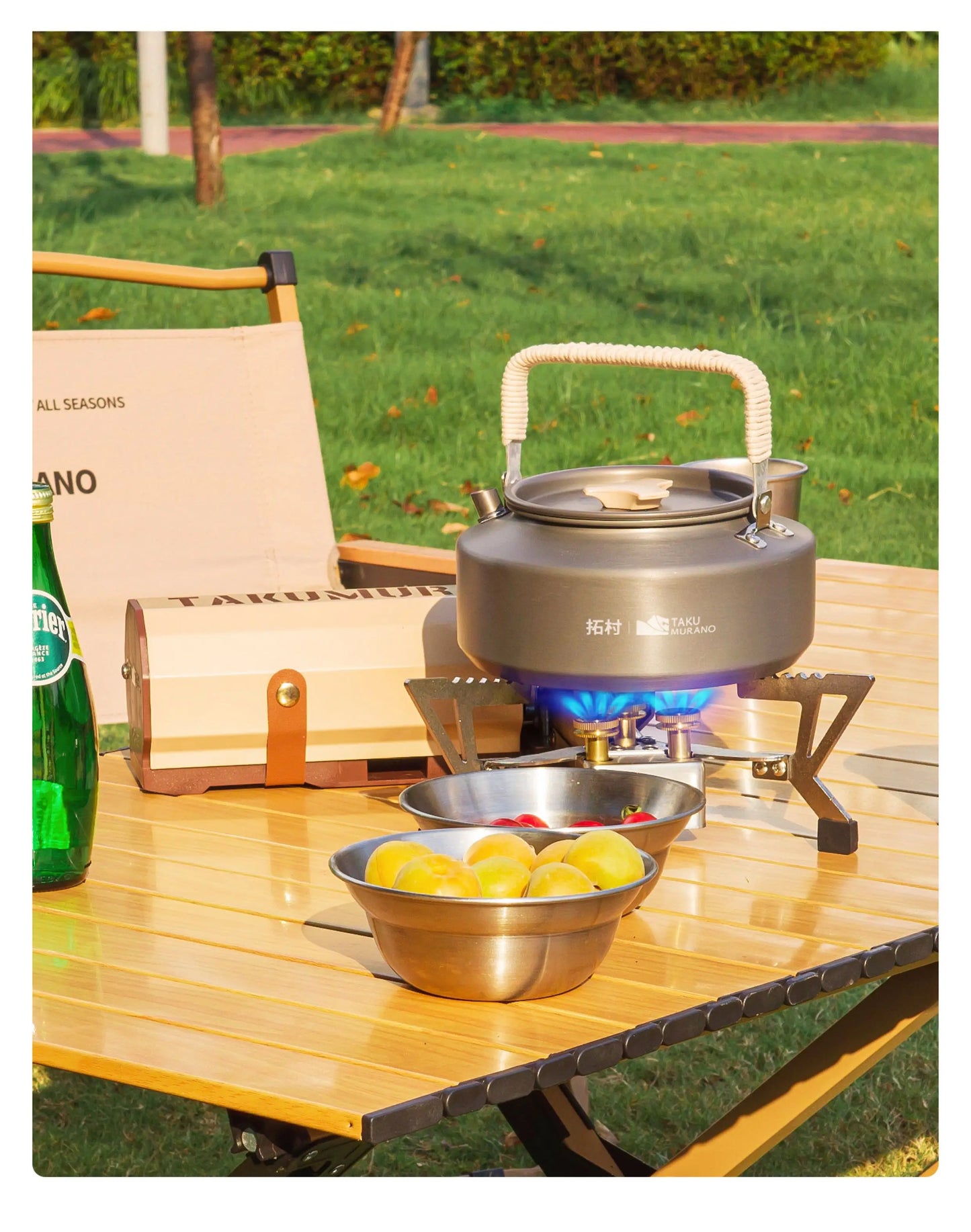 Our new 2025 Outdoor Samsung Cassette Stove, Portable Folding Cassette Stove, Compact Cookware for Wild Camping, Gas Fondue Cooker Tea Stove