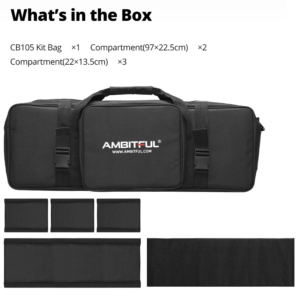 Portable Carry Bag Studio Flash Light & Tripod Light Stand Carry Bag for Photography Studio Flash Bag Kits