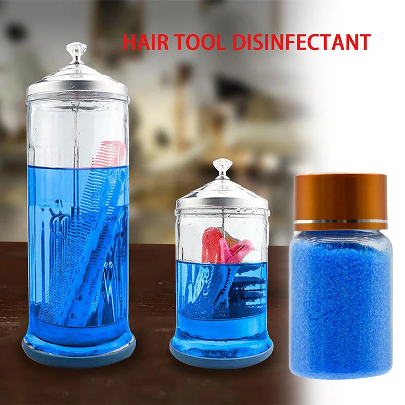 Barber Disinfection Powder for Hair Comb Clipper Scissors Sanitizer Professional Salon Sanitizer Accessory Hair Salon