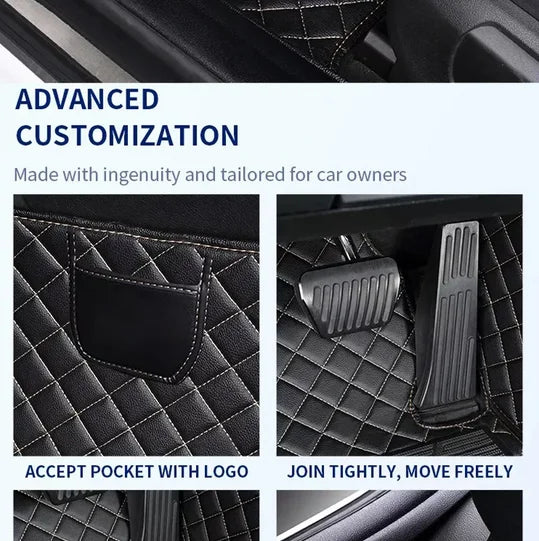 Luxury Style 3D Car Floor Mats for Chevrolet Orlando 2011-2022 AVEO 2011-2017 Malibu XL 2012-2022 Auto Car Accessories Interior