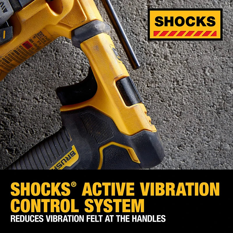 DEWALT DCH172 Brushless 20V Portable Hammer Impact Drill Shock Absorption Design 16MM ATOMIC Compact Drill Power Tools