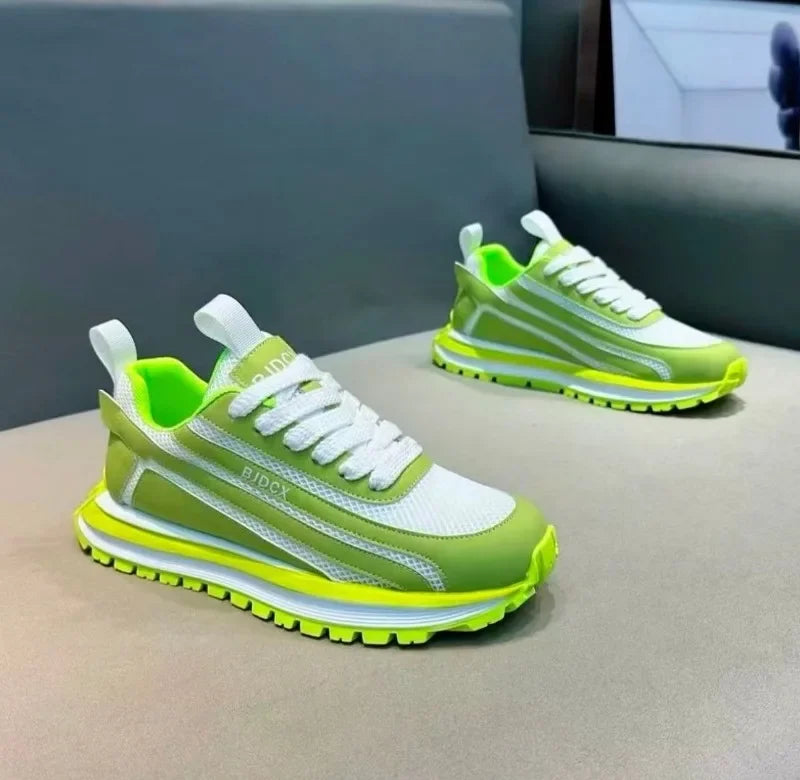 New Men's Sneakers 2026 Mesh Breathable Sport Running Shoes Luxury Brand Casual Shoes for Men Tennis Training Shoes