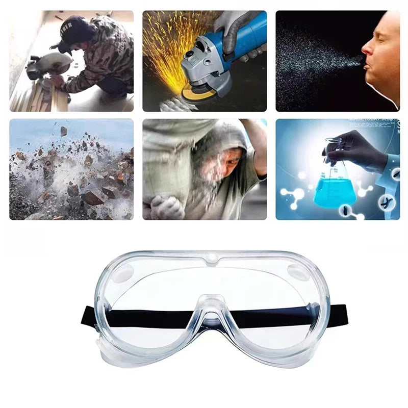 Goggles Cold And Windproof Ultraviolet Ray Isolation Splash-Proof Labor Glasses Welding Protection Screen Carpentry Tiler Mask