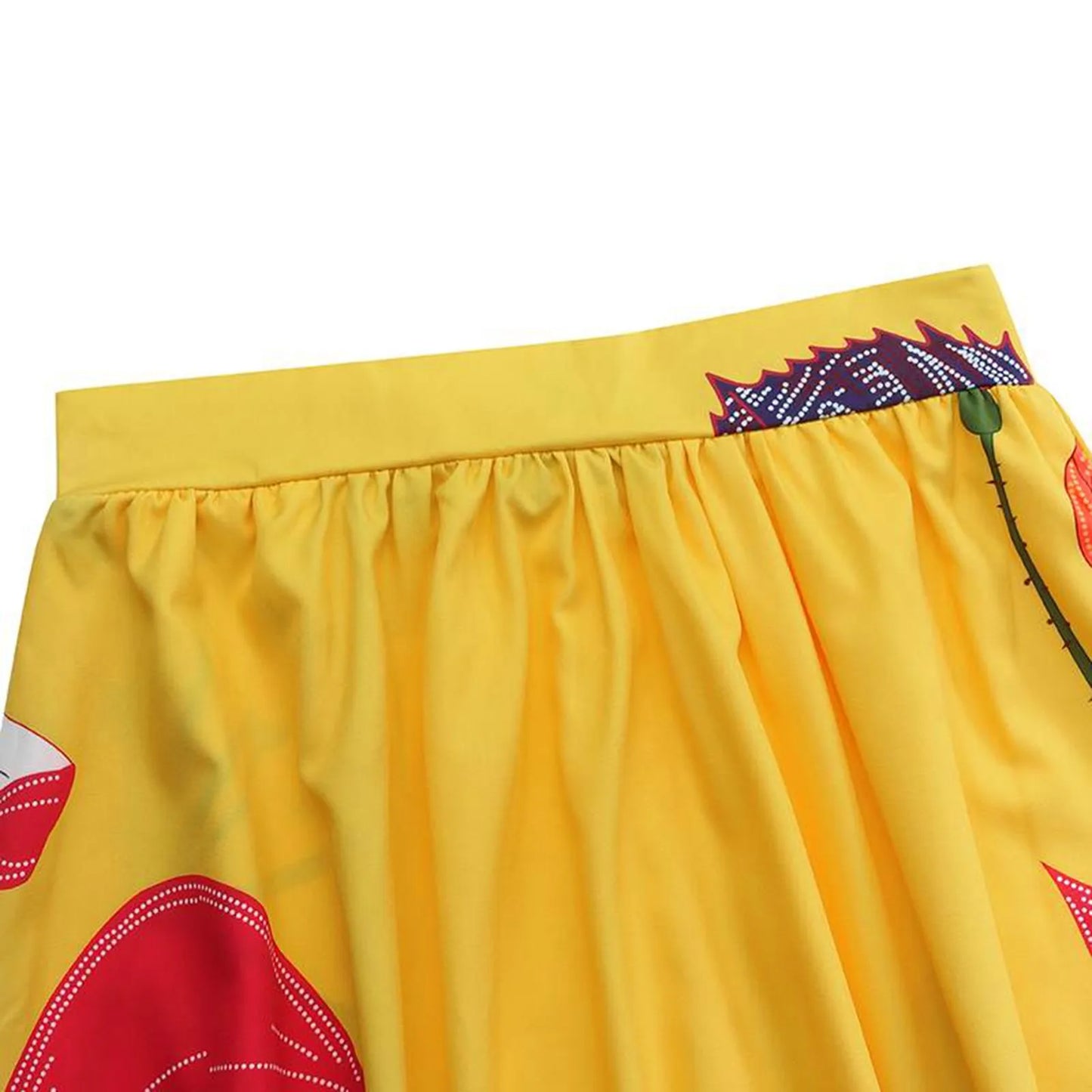 Celmia Stylish Big Flower Printed Women Skirts Elegant High Waist A-line Long Maxi Skirt 2024 Casual Loose Party Holiday Skirt