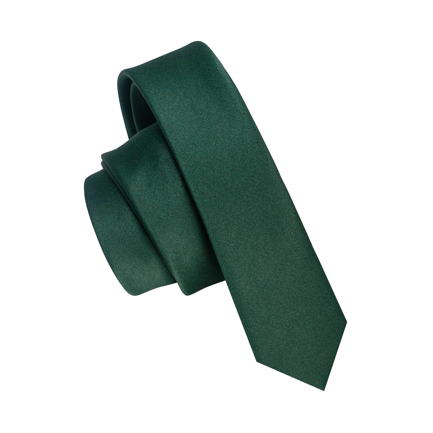 JEMYGINS New 2026 Design Green Casual Tie 4cm Solid Color Slim Fit neckTie Handmade Fashion Men's Ties For Wedding Party Gift