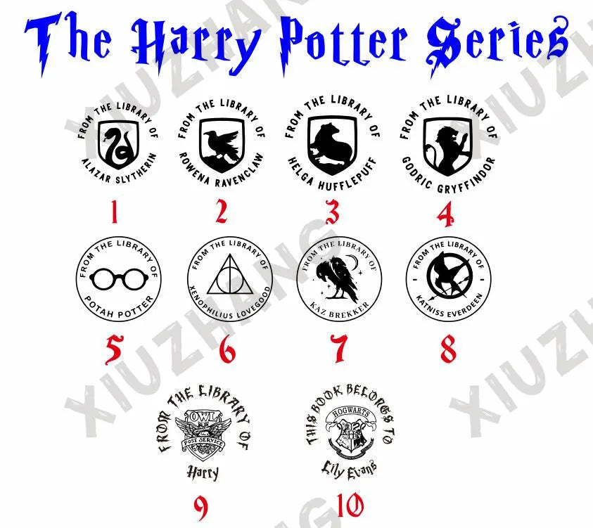 Custom Embosser Stamp, from the library embosser, Personalized Book Embosser, custom logo,Magic school, gift for book lover