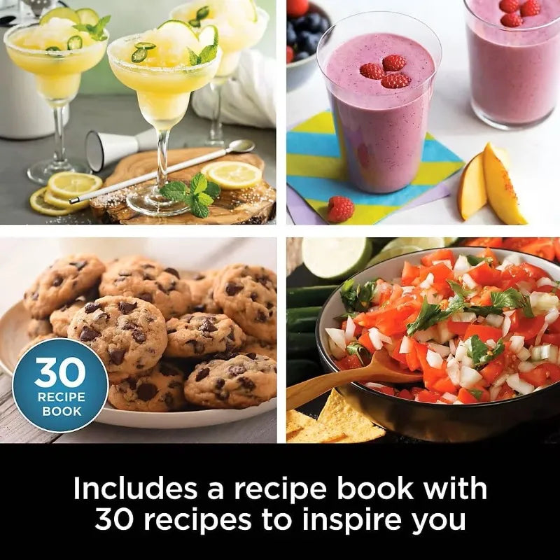 Ninja BN805A Pro Plus 5-in-1 Kitchen System, 1400W, Auto IQ, 72oz Blender Pitcher, 64oz Processor Bowl, 2x32oz Cups, Black