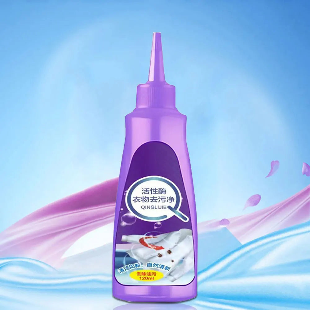 NEW 2024-2025 120Ml Laundry Stain Removers Spray Portable Active Enzyme Clothing Stain Removal Agents for Down Jacket T-Shirt