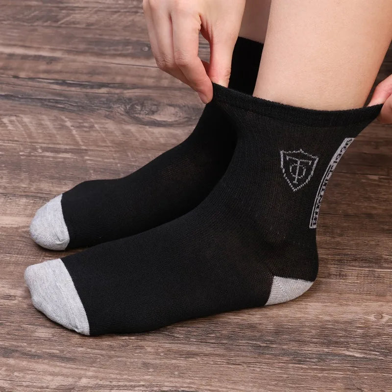Big Big Sale NOW in AMAZONY EPIC 10 Pairs Breathable Cotton Sports Stockings Men Bamboo Fiber Autumn and Winter Men Socks Sweat Absorption Deodorant Business Sox