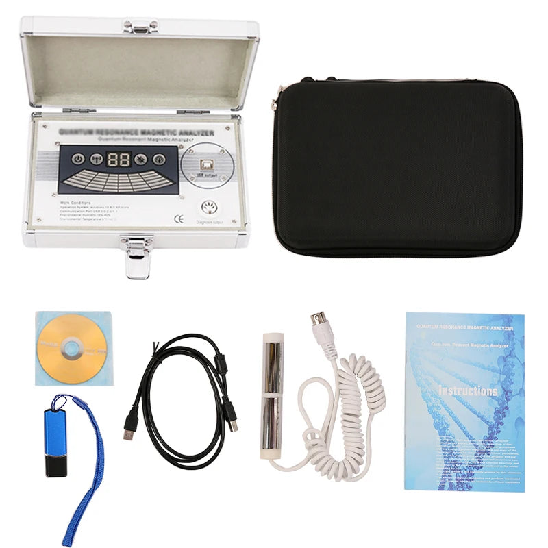 2025 Quantum Magnetic Resonance Analyzer Newest Version Body Fulling Scanner Sub-Health Analyzer Checking Set With 54 Reports