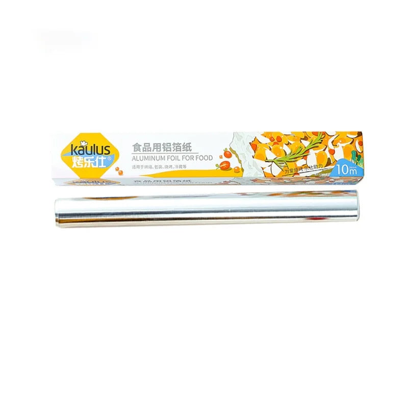 BBQ Aluminum Foil Oven Home Economical Packaging Air Fryer Tin Foil Barbecue Meat Baking Tray Paper Kitchen Baking Grease Paper