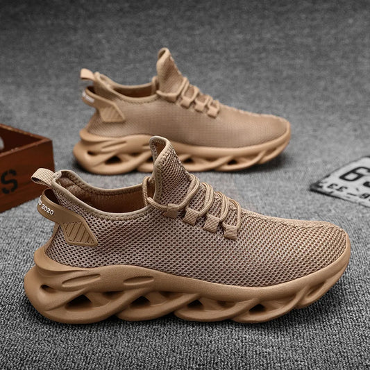 MAEDEF Casual Shoes Men Sneakers Running Shoes Non-slip Mesh Breathable Summer Outdoor Sports Shoe Anti Slip Walking Male Shoes