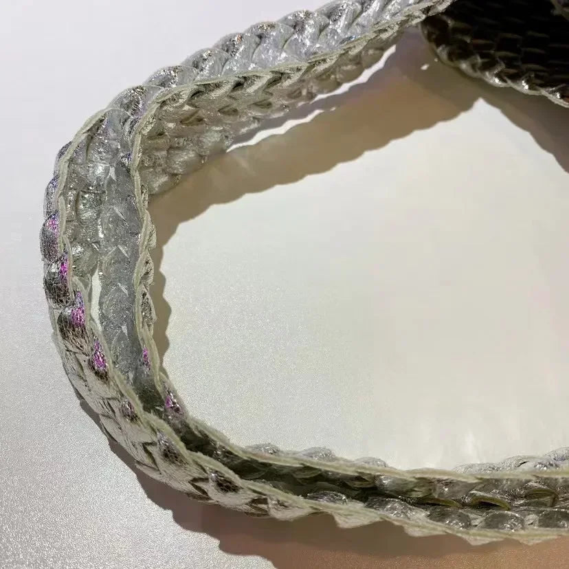 Luxury Woven Tote Women's Handbags Designer Large Shoulder Bags for Women 2025 Fashion PU Shopper Purses Composited Bags Clutch