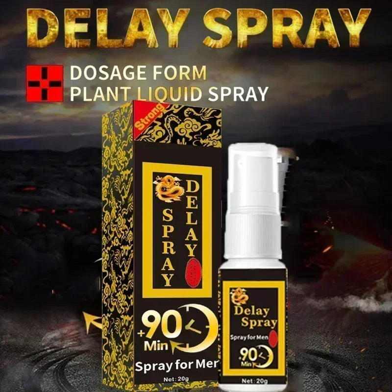 Very good for Health Man Lasting Long 60 Minutes Penis Enlargment Oil Sex Delay Spray Sex for Male External Use Anti Premature Ejaculation Sex Spray