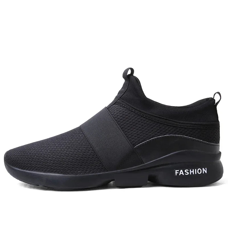 2025 Men Casual Shoes Sneakers Fashion Loafers Comfortable Mesh Mens Shoes Footwear Lightweight Walking Shoes White Size 46 Big Big SALES Now