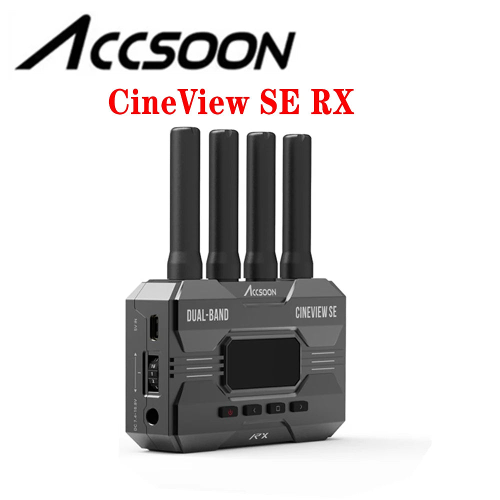 ACCSOON CineEye 2/2S CineView HE/SE/QUAD Image Video Transmission System SDI HDMI-Compatible 1200ft Image Video Transmission