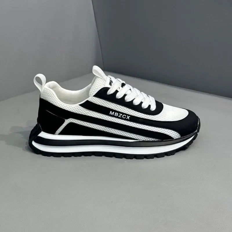 New Men's Sneakers 2026 Mesh Breathable Sport Running Shoes Luxury Brand Casual Shoes for Men Tennis Training Shoes