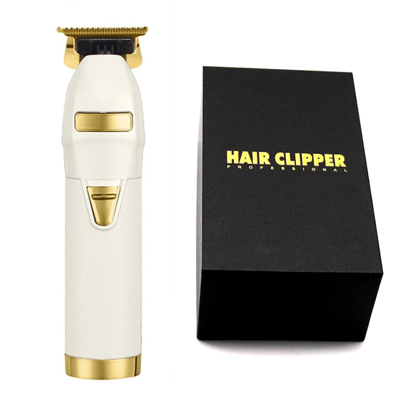 Zero Gaped Professional Hair Clipper Electric Pro Barber Hair Trimmer For Men Hair Cut Machine Blade Rechargeable