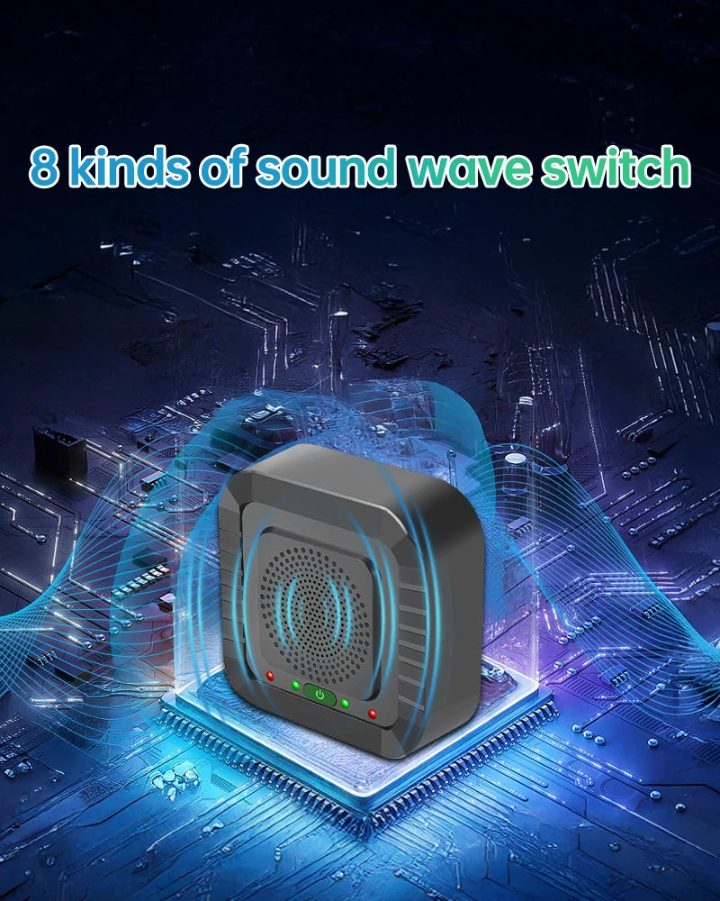 NEW acoustic 2025  pulse Ultrasonic Insect Repellent 30 square meters lectronic Pest Rodent Control Efficient rodents,pest cockroach, Rats, Mices