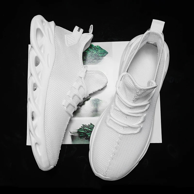 MAEDEF Casual Shoes Men Sneakers Running Shoes Non-slip Mesh Breathable Summer Outdoor Sports Shoe Anti Slip Walking Male Shoes