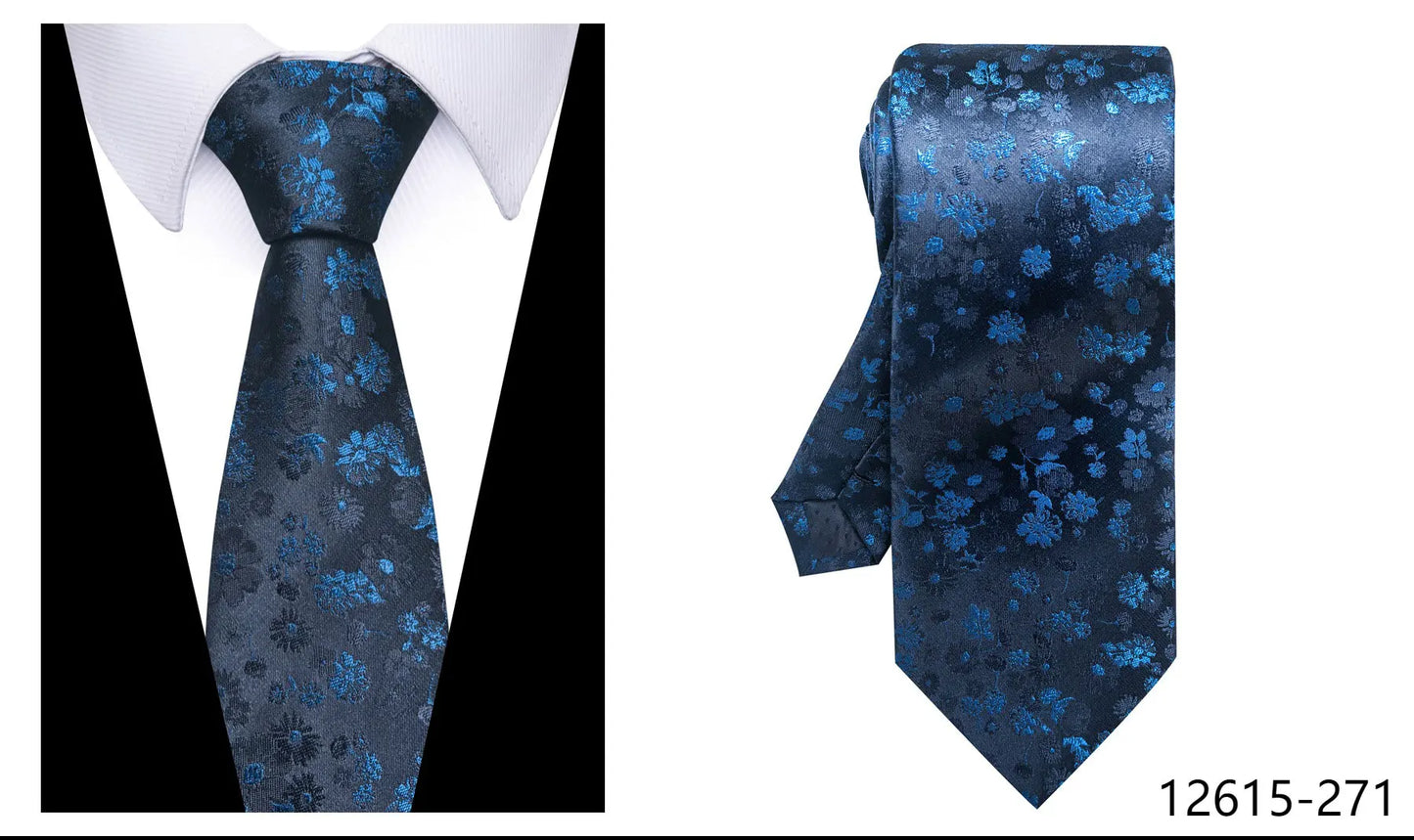 100% Silk Brand Tie Men High Grade Hot sale Woven Silk Gravatas Beige Suit Accessories Men Polka dot  Easter Day Necktie Cravate