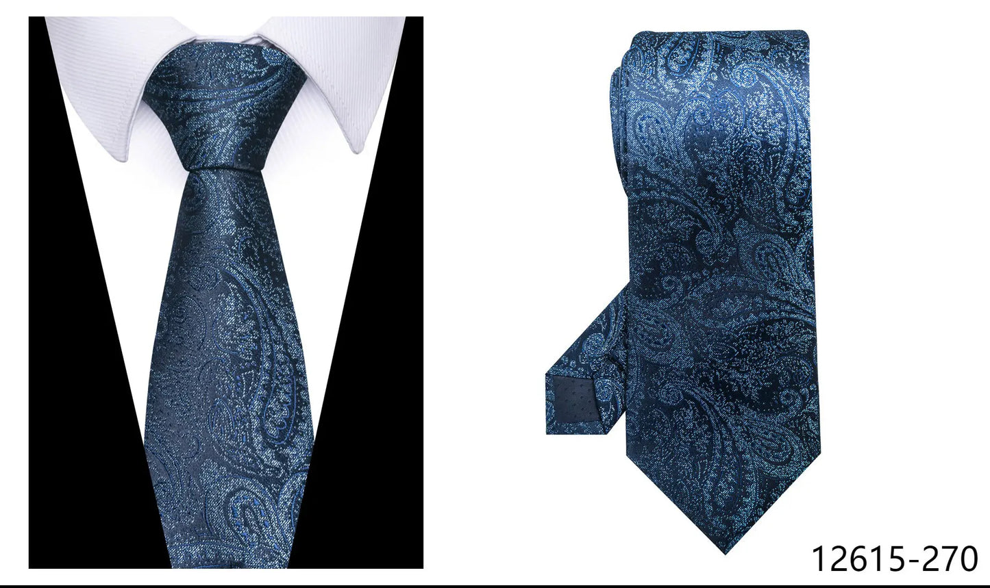 100% Silk Brand Tie Men High Grade Hot sale Woven Silk Gravatas Beige Suit Accessories Men Polka dot  Easter Day Necktie Cravate