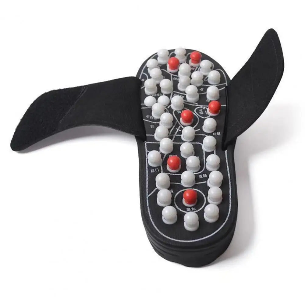 1 Pair Acupressure Massage Slippers Plantar Muscle Relaxation Foot Massager Home Acupuncture Sandals Slides Shoes