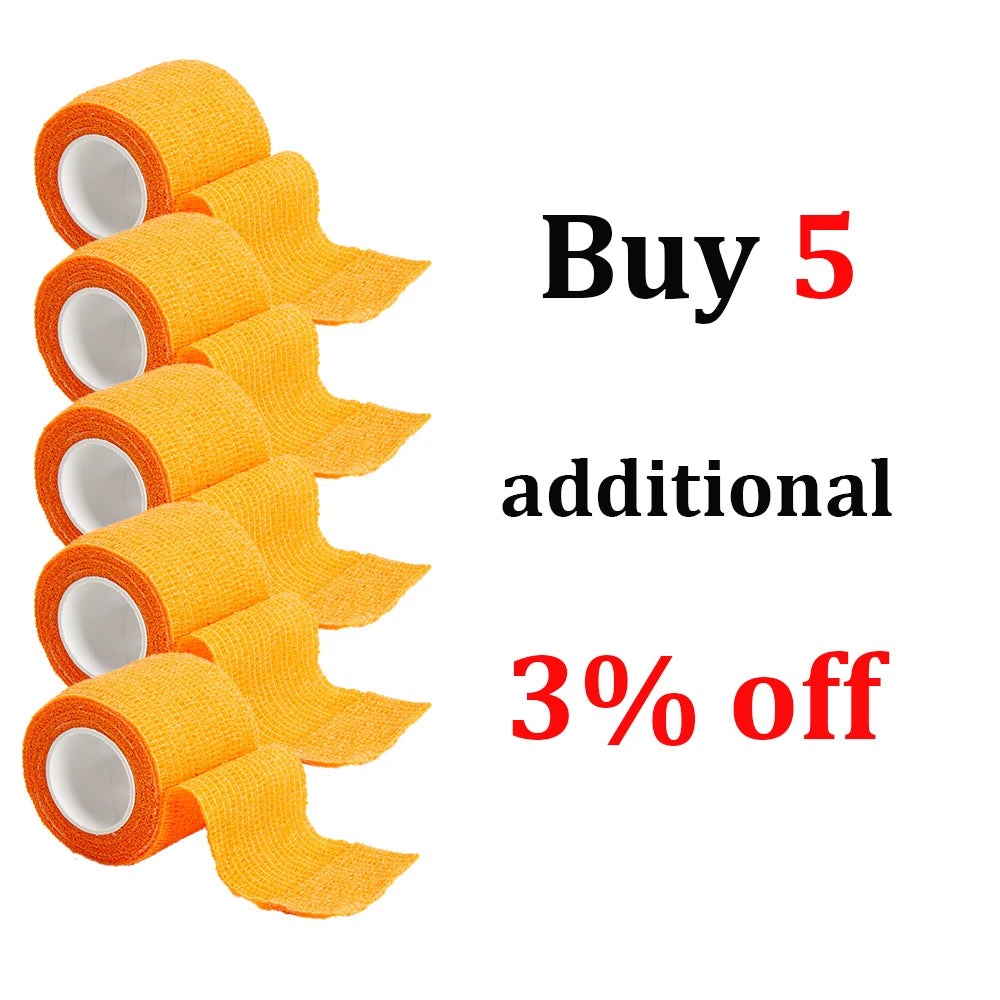 Elastic Bandage 1Pcs Bandage Elastic Self-Locking Bandage Kinesiology Tape Bandages for Boxing Tapes Adhesive Plaster Muay Thai